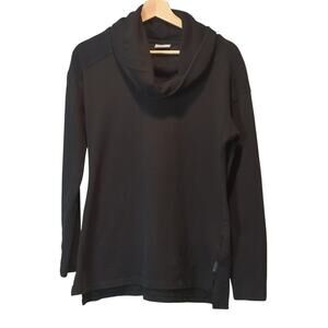 Columbia Black Cowl Neck Tunic Size Medium